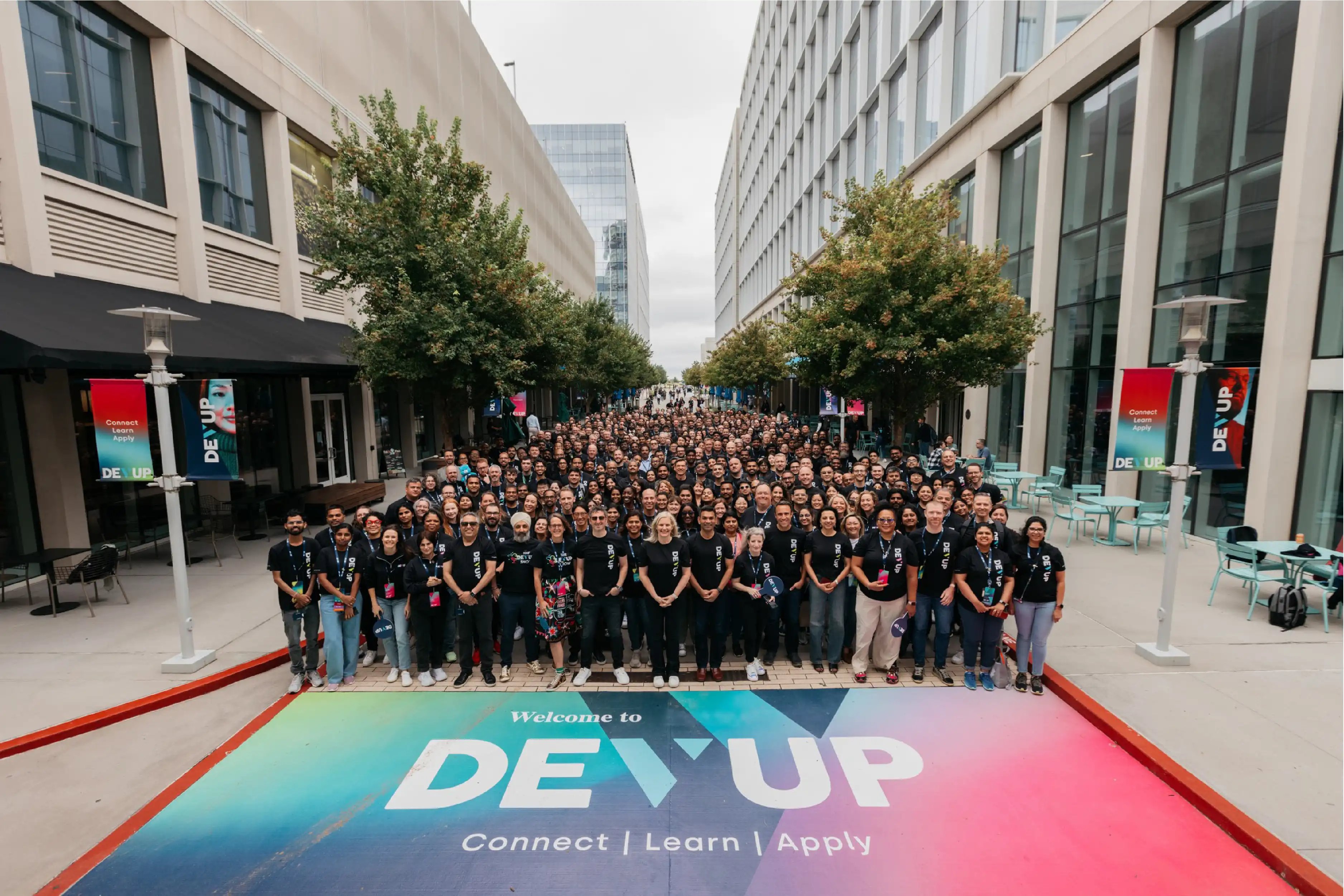 2024 DEVUP Conference Floor Graphic Signage