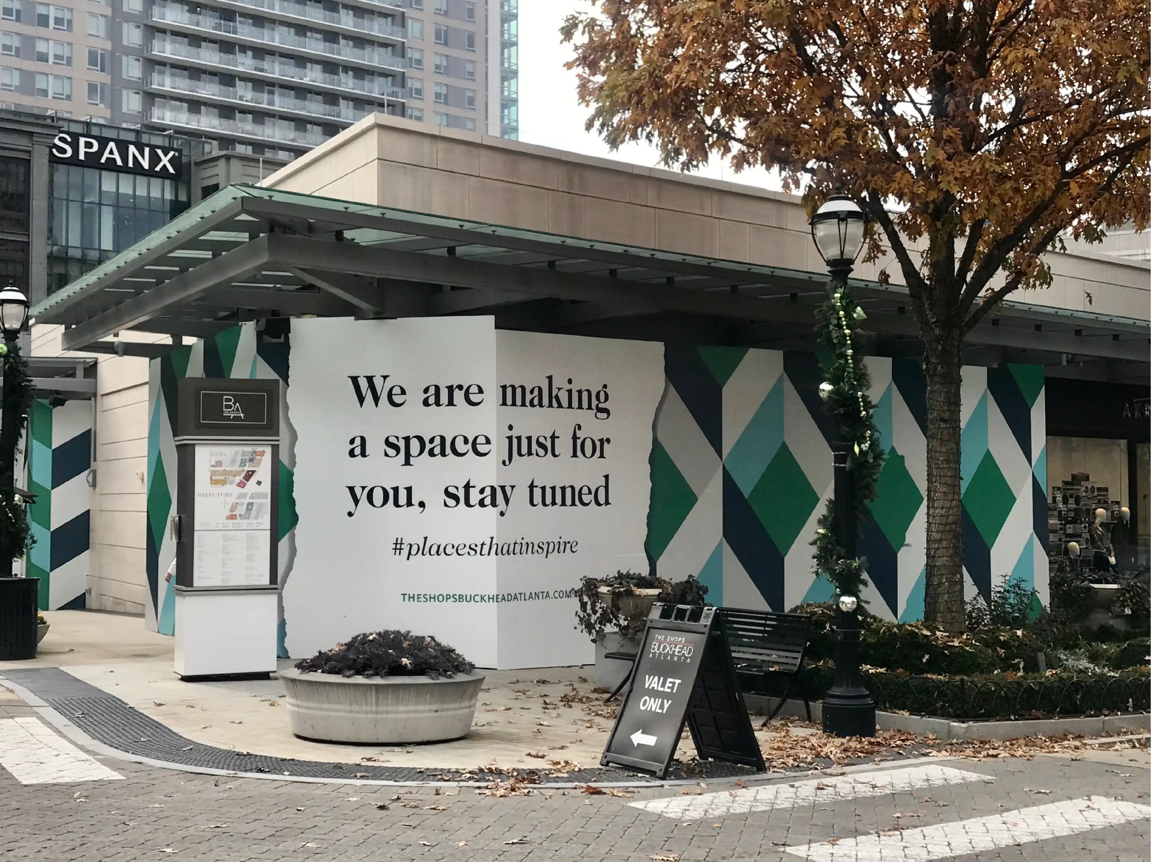 Jamestown Buckhead retail signage