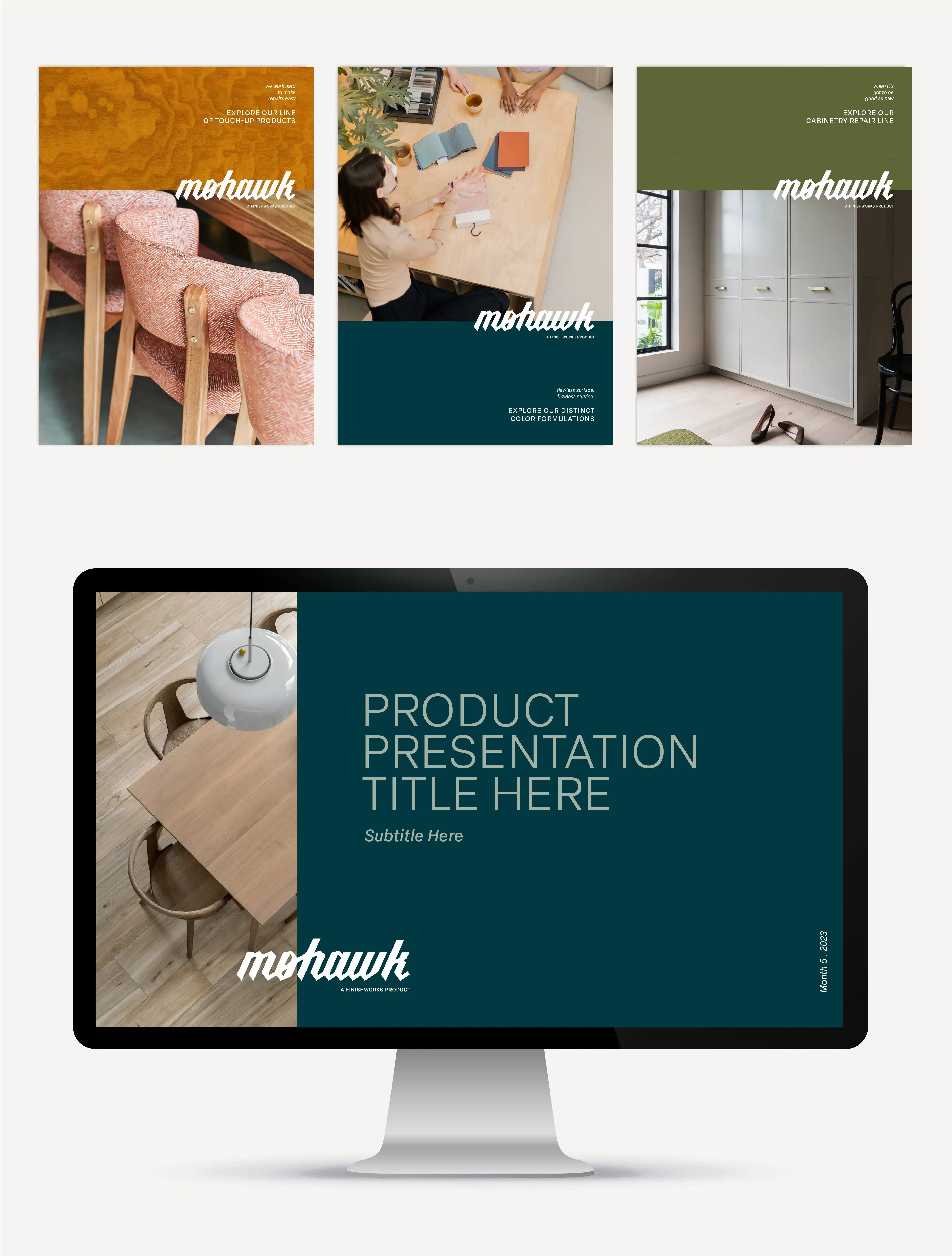 Mohawk Product Brand Brochures and Presentation