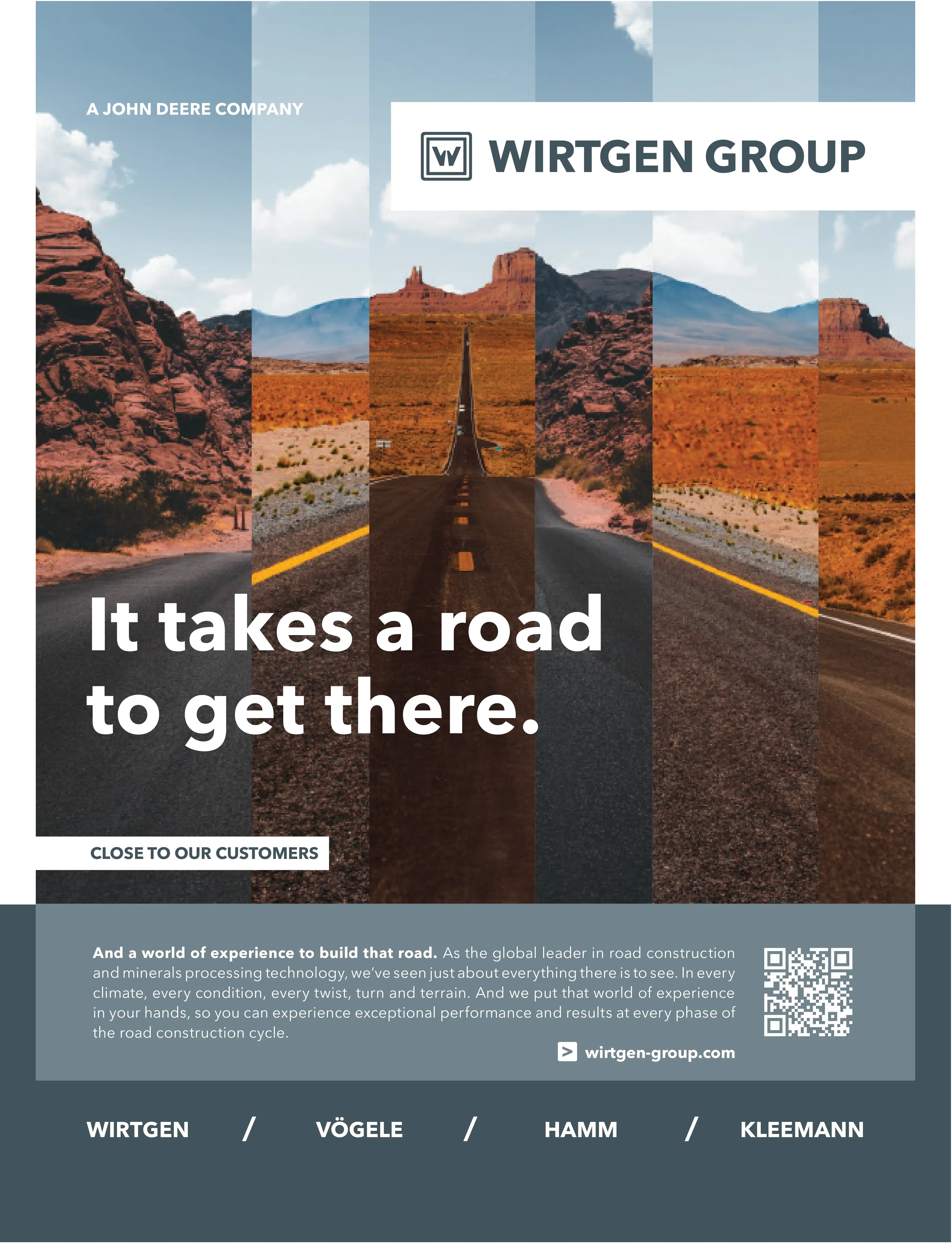 Wirtgen It Takes A Road To Get There Campaign Ad